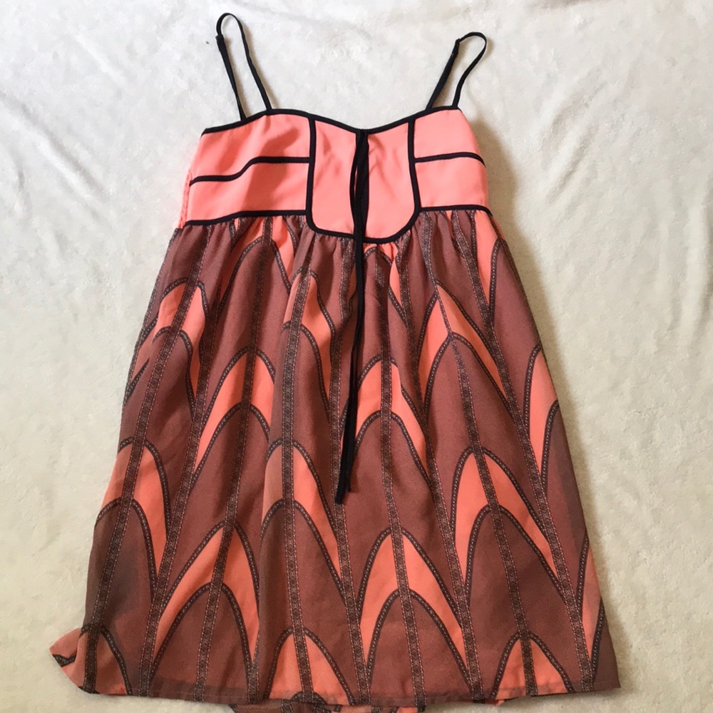 Coral Sun Dress